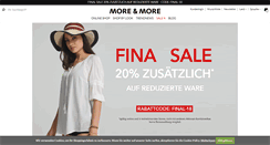 Desktop Screenshot of more-and-more.de